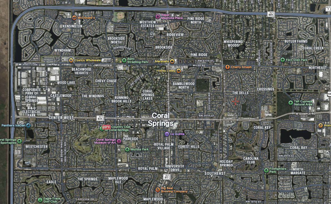 Coral Springs Aerial