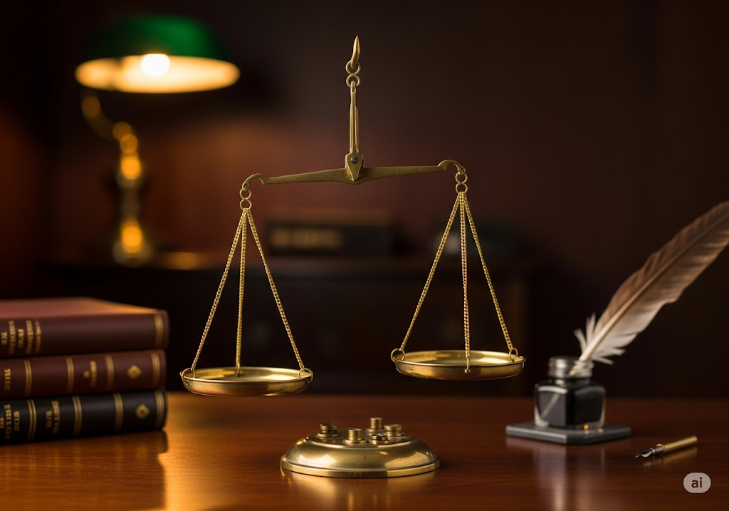 Notary Scales of Justice