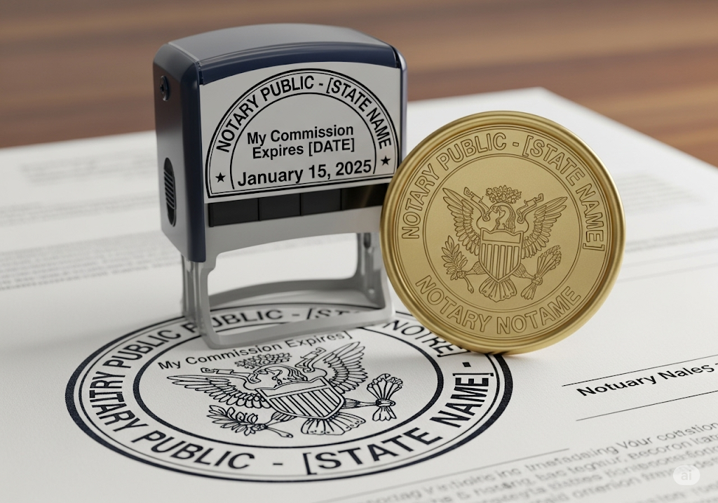 Notary Stamp Seal